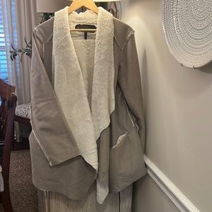 Cavalini jacket - faux fur and suede